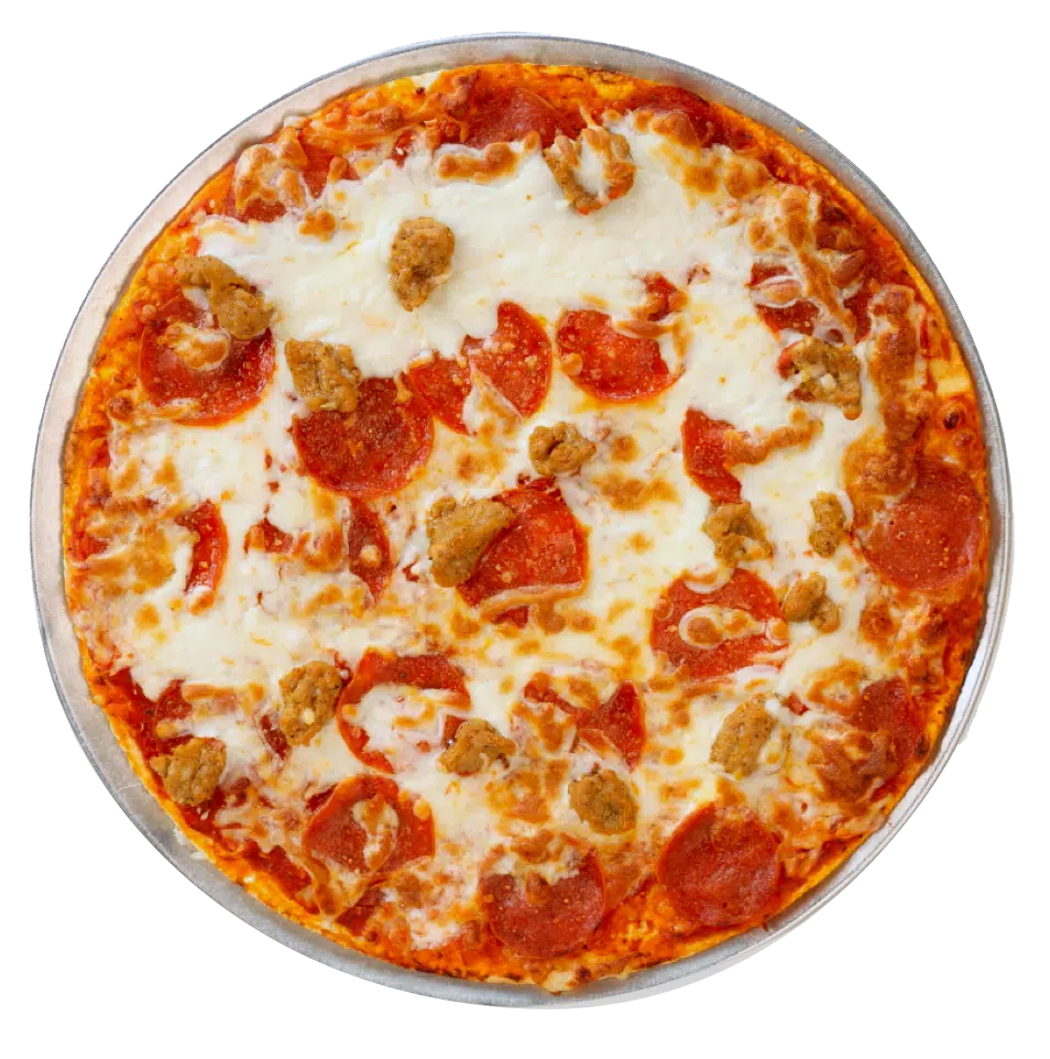 Rhombus Guys Sausage & Pepperoni Frozen Pizza